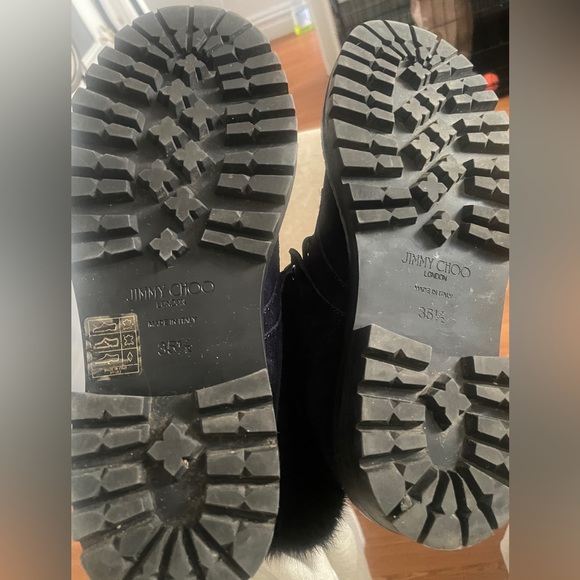 Jimmy Choo size 35 1/2 US 4 1/5 blue - Picture 3 of 6